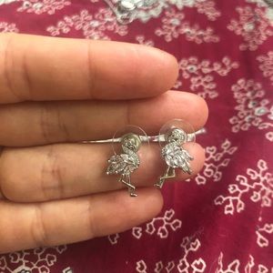 Flamingo earrings
